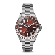 Monster GMT Automatic Watch - Whiskey